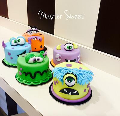 Monster mini cake - Cake by Donatella Bussacchetti