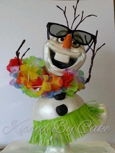 Olaf, "It's always summer somewhere" - Cake by Shell Thompson