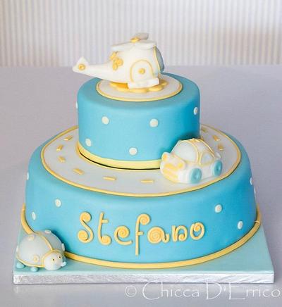 Christening cake for stefano - Cake by Chicca D'Errico
