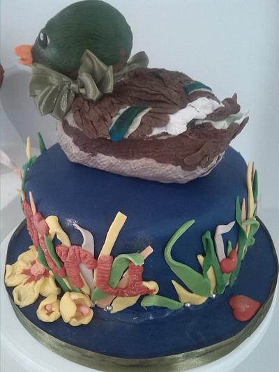 duck cake - Cake by Catalina Anghel azúcar'arte