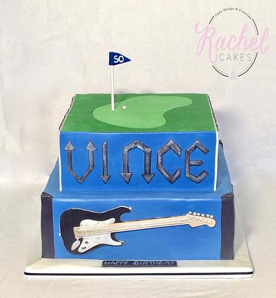 Rock 'n Roll 50th - Cake by Rachel~Cakes