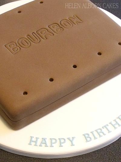 Bourbon Biscuit - Cake by Helen Alborn  