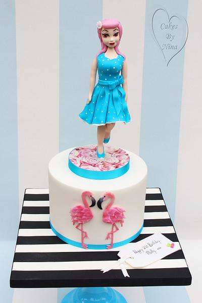 21st birthday cake  - Cake by Nina 