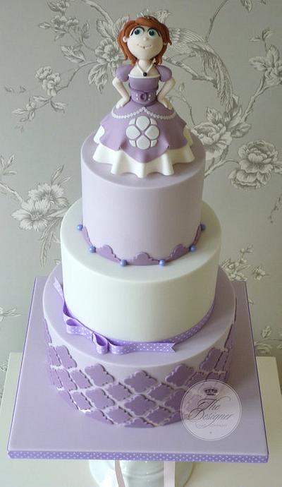 Sofia the First birthday cake - Cake by Isabelle Bambridge