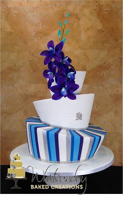 Blue Galaxy - Cake by Whitsunday Baked Creations - Deb Smith