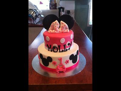 Mini mouse. - Cake by Lacey 