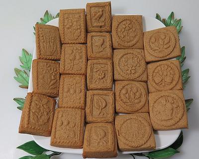 Dutch Speculaas Cookies with springerle molds. - Cake by MBalaska