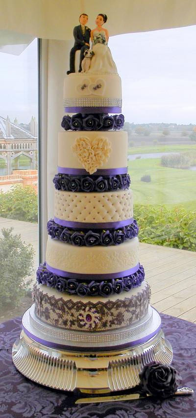 wedding cake collaboration - Cake by barbscakes