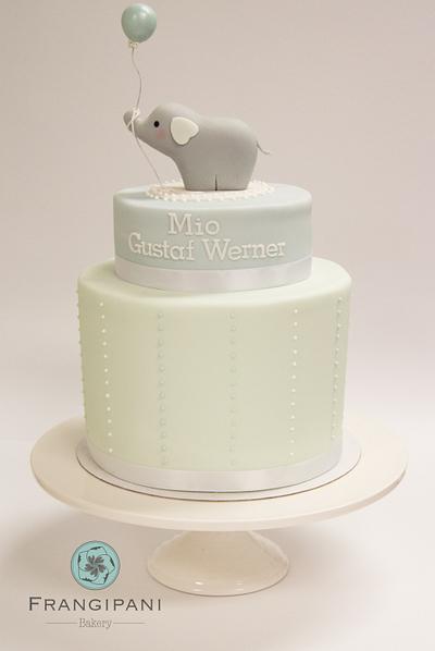 Elephant and balloon - Cake by Frangipani Bakery