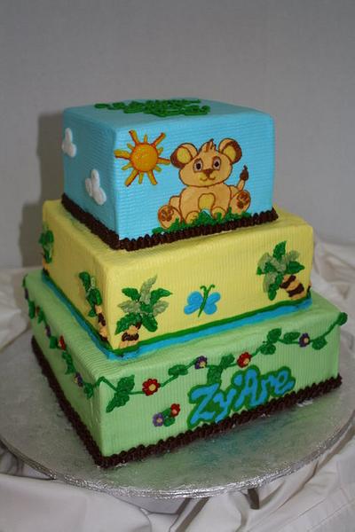 Baby Shower for Zy'Are - Cake by Dee