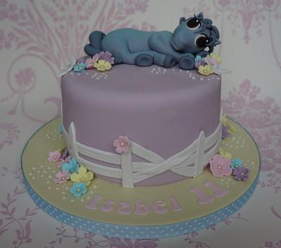 Cute Pony Cake - Cake by Let's Eat Cake