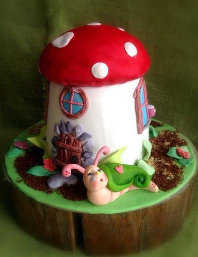A house for snails! - Cake by Sweet pear	