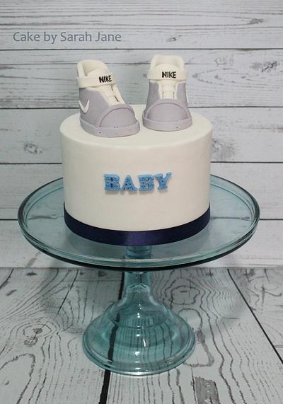 Babies First Self Lacing Nike Sneakers - Cake by Cake by Sarah Jane