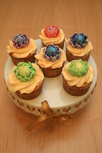 Mum cupcakes  - Cake by Cakesbylala
