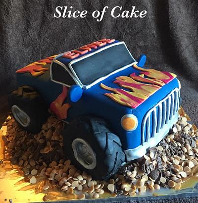Monster Truck - Cake by Slice of Cake