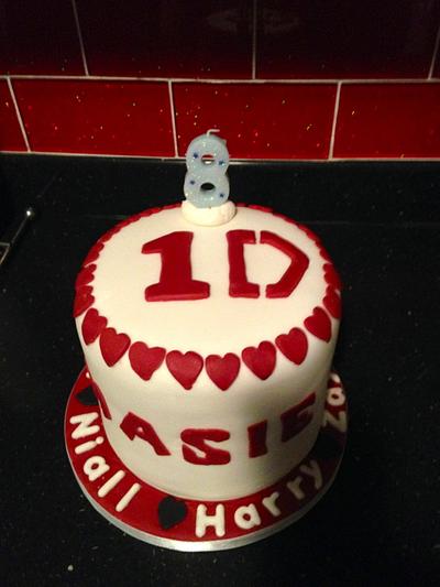 One Direction Cake  - Cake by Polliecakes