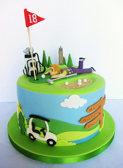 Golf Cake - Cake by Nor