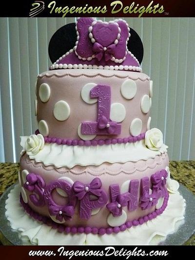 Princess Minnie Cake - Cake by Ingenious Delights
