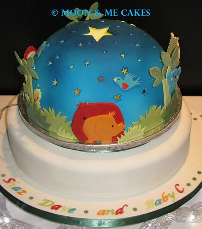 Jungle Family Nightlight Cake - Cake by Moon & Me Cakes