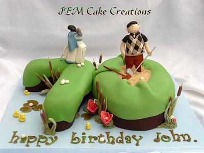 Golf Cake - Cake by Julia