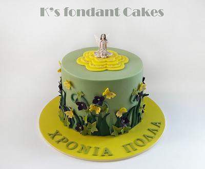 Fairy Cake - Cake by K's fondant Cakes