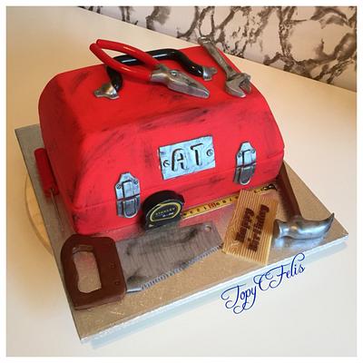Used tool box cake! - Cake by Felis Toporascu