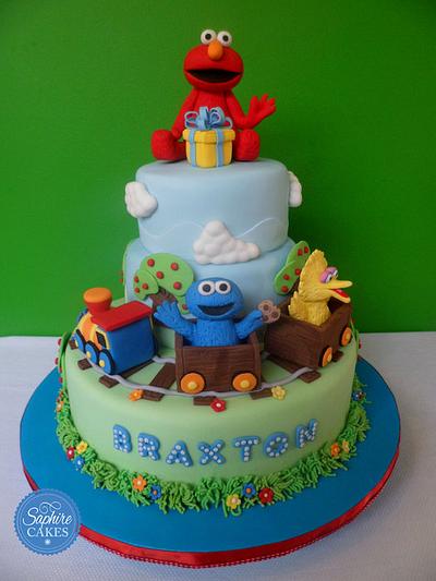 Sesame street party - Cake by Saphire 