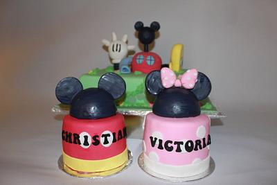 Michey mouse clubhouse cakes - Cake by IbenJuliane