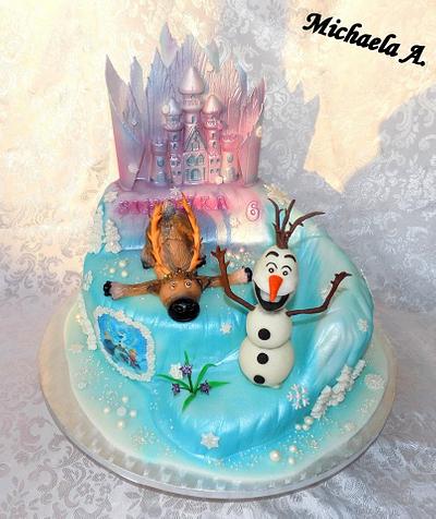 Frozen - Cake by Mischel cakes