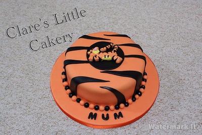 Tigger cake - Cake by Clareslittlecakery