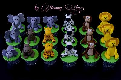 Safari Themed Cupcakes - Cake by Mommy Sue