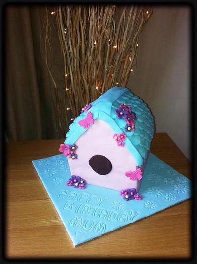 Birdhouse Birthday Cake - Cake by Natalie's Cakes & Bakes