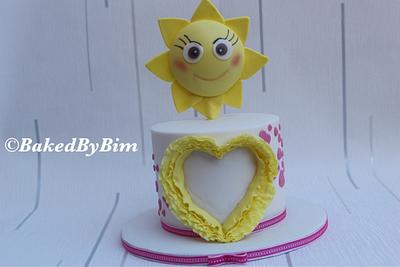 I heart Sunshine  - Cake by Bim- Baked By Bim