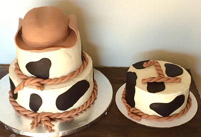 Cowboys first birthday  - Cake by Fortiermommy