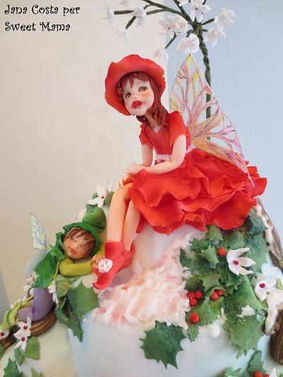 Winter Fairy - Cake by SweetMamaMilano