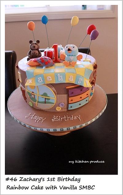 ABC 4 Kids and Giggle and Hoot Theme - Cake by Linda Kurniawan