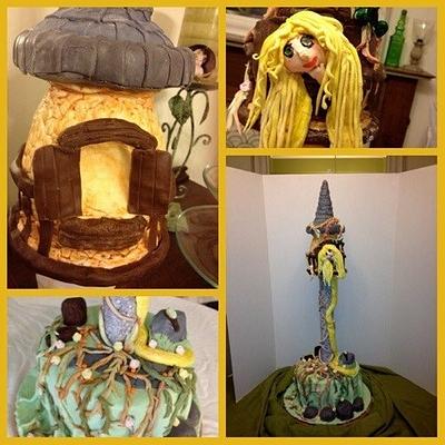 Rapunzel - Cake by Michelle Knoop