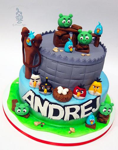 Angry Birds - Cake by Brana Adzic