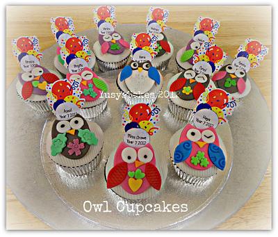 Owl Cupcakes - Cake by Yusy Sriwindawati