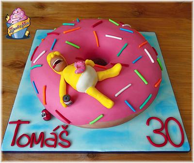 The Simpsons cake - Cake by zjedzma