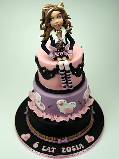 Clawdeen Wolf Monster High Cake - Cake by Beatrice Maria