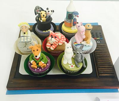1980's childhood favourites cupcakes  - Cake by Zeph