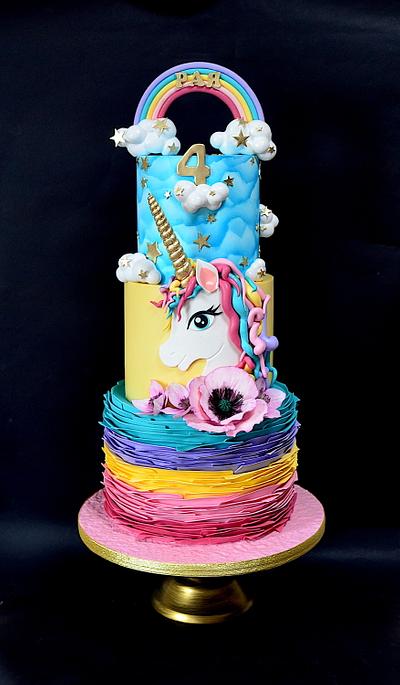 Colourful unicorn - Cake by Delice