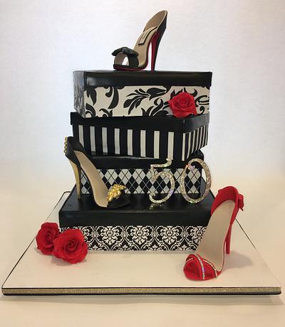 It's all about the shoes - Cake by Dani