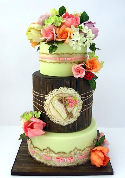 Wedding cake - Cake by Mina Bakalova