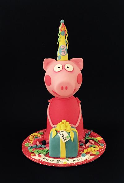 Peppa Pip for Grace's 3rd Birthday  - Cake by Jo-Anne McIntosh 