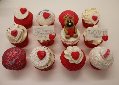 LOVE ~ FOREVER TOGETHER CUPCAKES - Cake by Cakes o'Licious