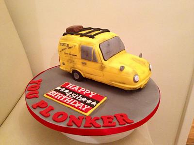 "You Plonker"  - Cake by Donna Sanders