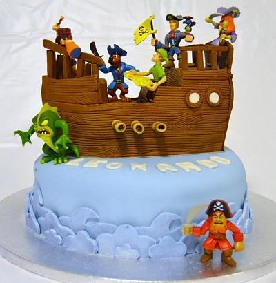 The pirate ship - Cake by Maura Mangialardo