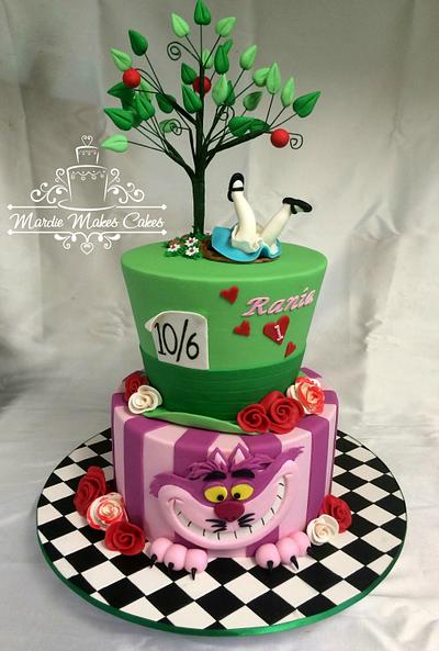 Alice in Wonderland - Cake by Mardie Makes Cakes